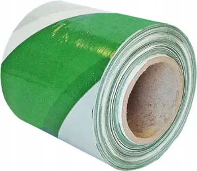 Produktbild von Taśma ADGO® Hazard jednostronna zielono-biała 100M UV