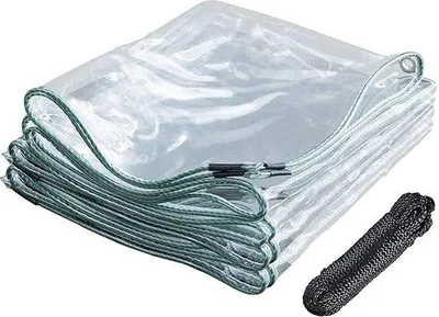 Obrázek produktu pro Voděodolná PVC plachta – ochranná plachta na zahradní nábytek a rostliny – 420 g/m²