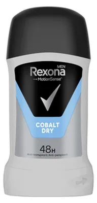 Zdjęcie produktu dla Rexona 8593838994839, Mężczyźni, Antyperspirant, Dezodorant w sztyfcie, Pałeczka, 40 ml, 48 h