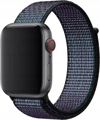Obrázek produktu pro Řemínek pro Apple Watch 1/2/3/4/5/6/7/8/9/SE 42/44 mm, materiál: Hyper Grape