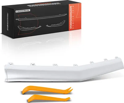 Imagen del producto de Frankberg 1x Moldura decorativa para parachoques, delantera, izquierda, derecha y central, para Mercedes-Benz CLS400 W218, CLS500 y CLS550