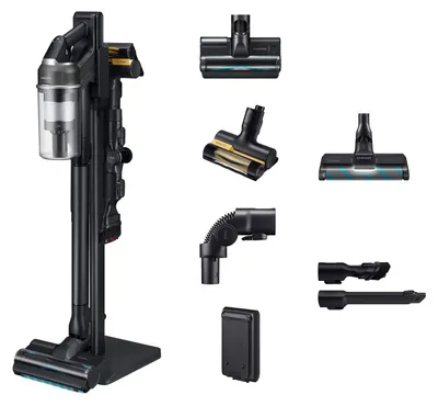 Immagine prodotto di Samsung VS70H28HFC, Aspirapolvere a bastone, Senza sacchetto, Nero, 0,8 l, Soapstone Charcoal, Solo polvere