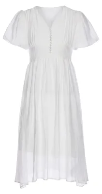 Image de Robe pour femme ALEIDA - blanche, taille XXS