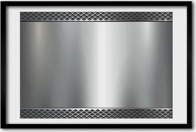 Produktbild von Bild 60x40 MDF-Rahmen, Wandkunst Metall-Hintergrund