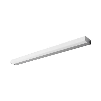 Produktbild von Lindby LED-Wandlampe Philippa, eckig, 89 cm, chrom, IP44