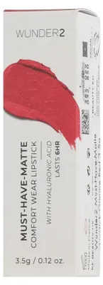 Obrázok produktu pre Wunder2 Must-Have matný rúž Gimme Red (3,5 g)