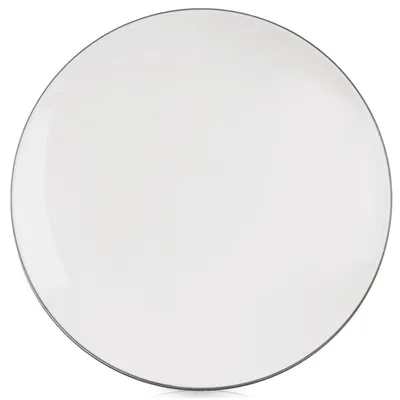 Obrázok produktu pre Porcelánový dezertný tanier, biely, priemer 20 cm