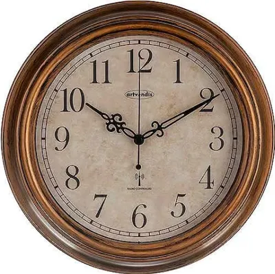 Produktbild von Artvendis 5575B Wanduhr Gartenuhr Funkwanduhr