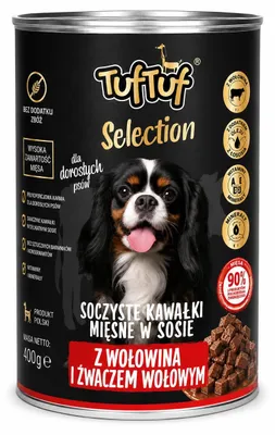Produktbild von Hundefutter - Nassfutter für Hunde - Dose Rindfleisch - 415g Rindfleisch