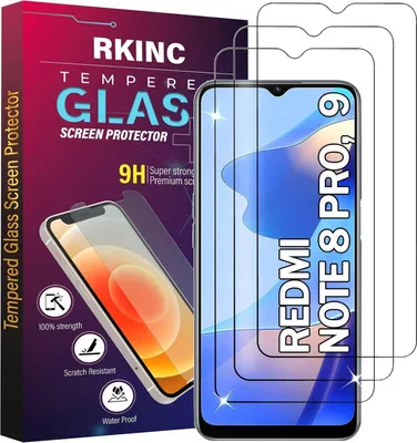Obrázek produktu pro 3-pack ochranné sklo pro Xiaomi Redmi Note 8 Pro Redmi 9
