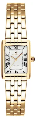 Produktbild von Gant G195002 Damen-Armbanduhr Quarz Rechteckig Rhode Island Mini Goldfarben