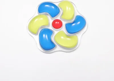 Produktbild von INF Windrad Design Silikon Handgelenkauflage - Schreibtisch, Büro, 1 Stück Mehrfarbig 2