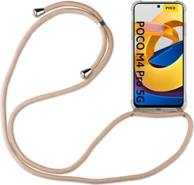 Produktbild von Handykette Xiaomi POCO M4 Pro 5G Handyhülle mit Band Hülle Handy Tasche Neu