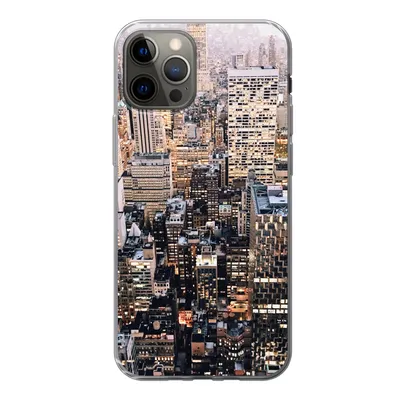 Produktbild von MuchoWow® Handyhülle Schutzhülle Hülle für iPhone 13 Pro New York - NYC - Amerika Silikon Softcase Handy Hülle - Handy-Tasche