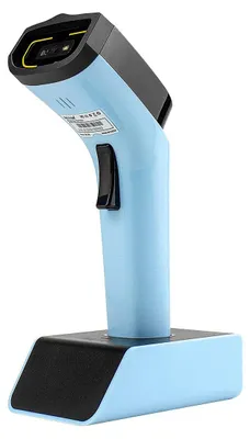 Image de Scanner de codes-barres sans fil Bluetooth - Lecteur de codes-barres 2D - Compact
