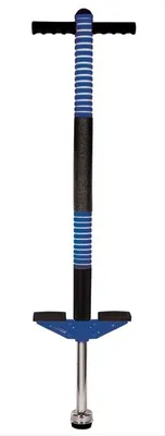 Immagine prodotto di Nuovo trampolo sportivo blu/nero, altezza 95 cm