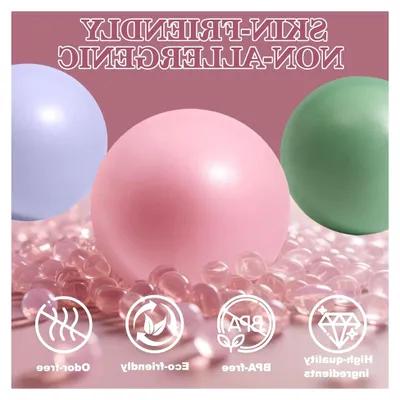 Produktbild von Pilates Ball 25 cm, 1/3/6/15 Stück – Kleiner Gymnastikball mit Aufblasrohr, Anti-Burst & rutschfest, Redondo Ball für Beckenbodentraining, Yoga & Fitness