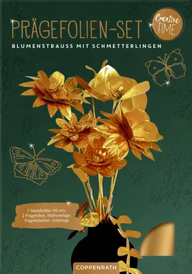 Produktbild von Prägefolien-Set Blumenstrauß