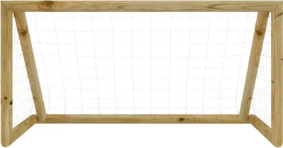 Obrázek produktu pro vidaXL Fotbalová branka se sítí 160x80x100 cm z impregnovaného borovicového dřeva