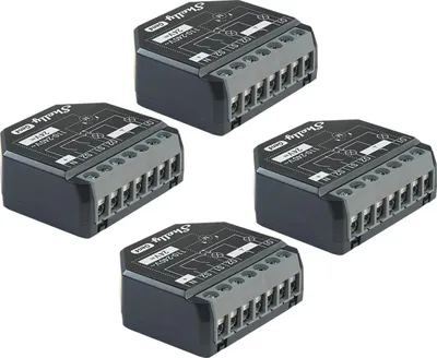 Zdjęcie produktu dla Przekaźnik Shelly 2Pm Gen4 Zigbee Matter Zestaw 4 Szt.