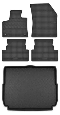 Immagine prodotto di Tappetini gomma SolidTread + bagagliaio per Peugeot 3008 II 2016-2024 5 pezzi