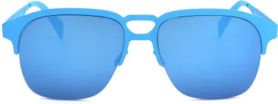 Productafbeelding van Italia Independent 0502-027-000 zonnebril, blauw, voor heren, blauw, one size