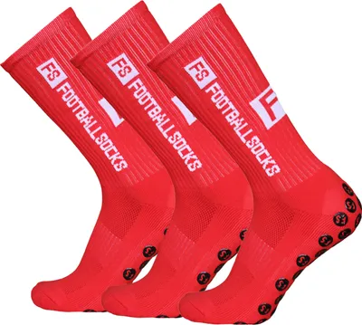 Obrázek produktu pro Fotbalové ponožky 3-pack sportovní ponožky protiskluzové sportovní ponožky gr.39-46