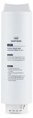 Zdjęcie produktu dla Wymienny filtr do systemu VIO UF02-600 CP Filtr Węglowy Filtr Osadów 2 w 1