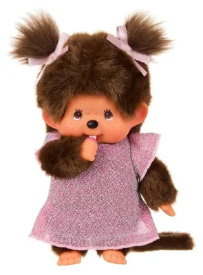Produktbild von Monchhichi 20cm Glitter Dress Pink Girl