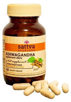 Productafbeelding van Sattva Ashwagandha, 60 capsules