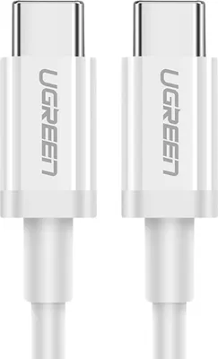 Image de Câble Usb-C Do Usb-C Ugreen Us264, 60W, 0.5M (Biały)