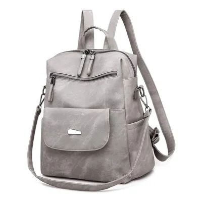 Produktbild von Damen Rucksack Elegant,Kunstlederrucksack,grau