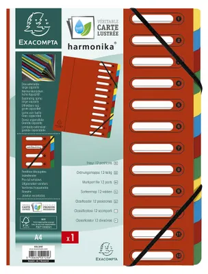 Produktbild von Exacompta 55125E, 24 cm, 32 cm, Rot
