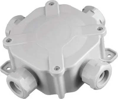 Produktbild von Abzweigdose Verteilerdose IP67 grau 75x75x33 Aufputz Verbindungsdose