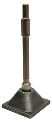 Produktbild von Betonstampfer mit Schaft und Platte, Sechskantstampfer 15,24 x 15,24 x 40,64 cm für Gas- oder elektrische Abbruchhämmer
