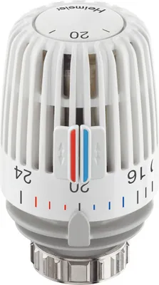 Produktbild von HEIMEIER Thermostat-Kopf K weiß,Standard, Skala m. Temperaturwerten