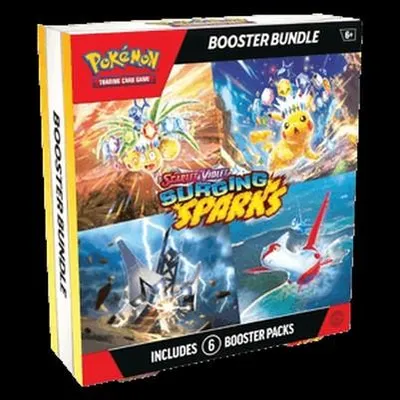 Image de Pokemon Surging Sparks Booster Bundle Pokemon Center Version