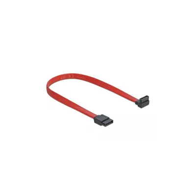 Image de Delock 84249 DELOCK SATA-Kabel SATA -> SATA up St/St 0.30m rot
