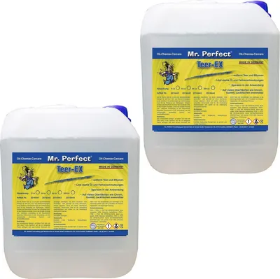 Produktbild von Mr. Perfect® Teerentferner 2x5L - Lackreiniger, Klebstoff- und Bitumenentferner