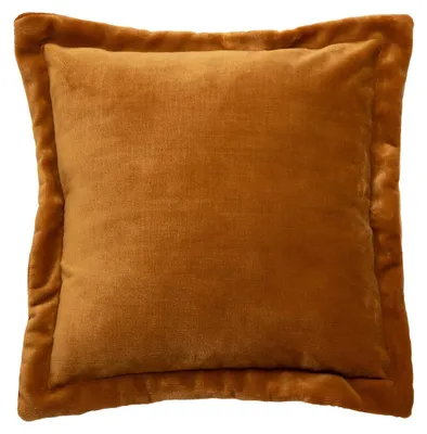 Produktbild von Kissen flanell cuddly kreuzkümmelgelb 53x53cm  - Atmosphera créateur d'intérieur