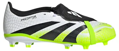 Produktbild von adidas Predator League Fold-Over Tongue FG/MG Cloud White Core Black Lucid Lemon (GS) - EU 36