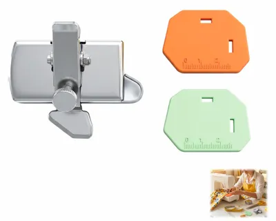 Magnetisches Nähführungs-Set, 3-teilig, mit Schneider, für Nähmaschinen