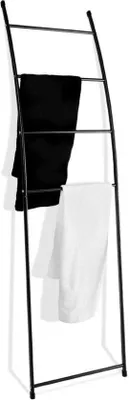 Produktbild von Famanu Handtuchhalter Handtuchleiter - Schwarz, Metall