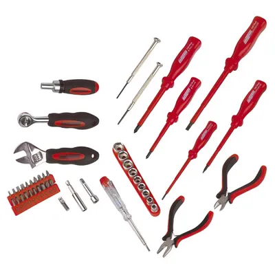 Produktbild von Brüder Mannesmann Elektronik Tool Kit 45-teilig