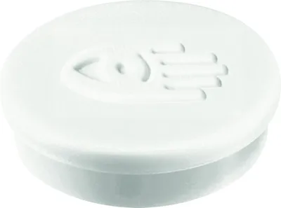 Immagine prodotto di Magneti ad anello, diametro 20 mm, colore bianco, confezione da 480 pezzi (10 pezzi per confezione)