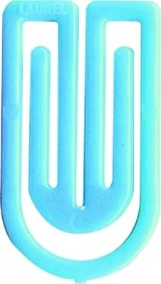 Produktbild von Büroklammern King Klip 50mm VE=50 Stück hellblau
