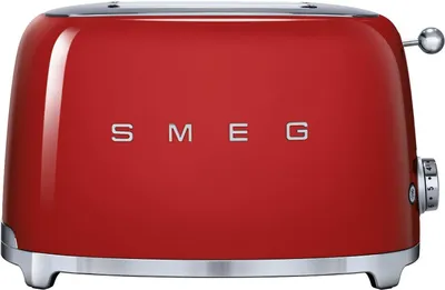 Produktbild von SMEG 2-Scheiben Toaster Rot TSF01RDEU