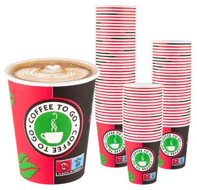 Produktbild von redmax 1000 Kaffeebecher 200 ml (8oz) Pappbecher Coffee To Go