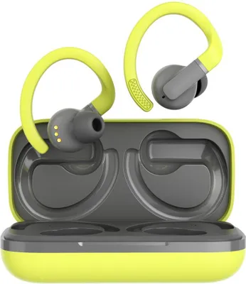 Obrázok produktu pre Canyon OnRun 11 Sport, True Wireless Stereo (TWS), Hovory / hudba / šport / bežné, 20 - 20000 Hz, 87,6 g, Slúchadlá s mikrofónom, Šedá, Žltá
