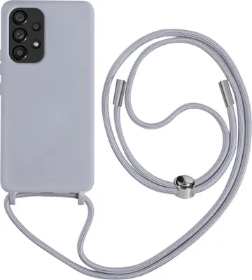 Produktbild von Avizar, Schutzhülle mit Nylonkette (80cm) für Samsung Galaxy A53 5G, Violett